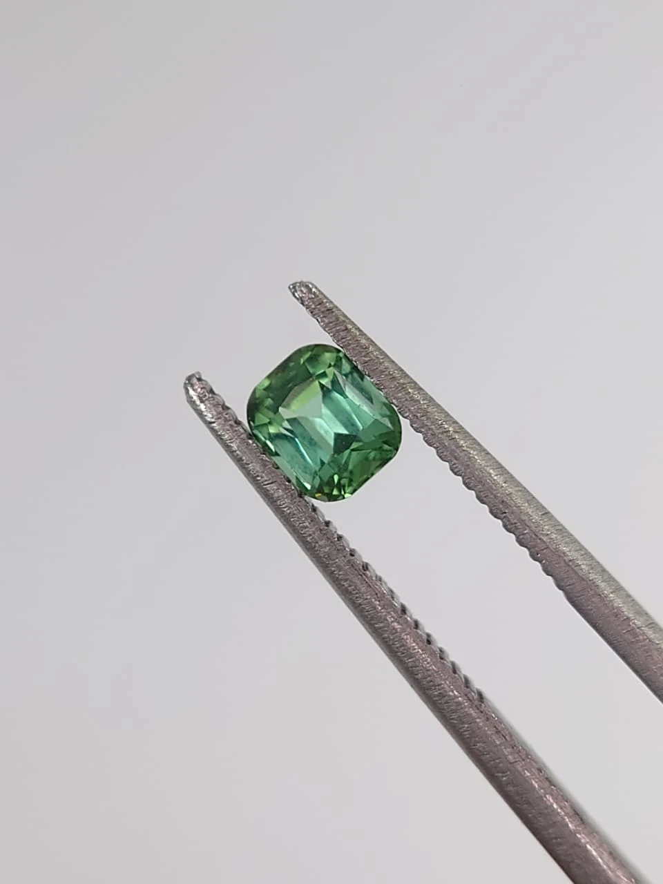 0.42ct Natural Green Tourmaline Cushion Cut Loose Gemstone from Afghanistan — view 5